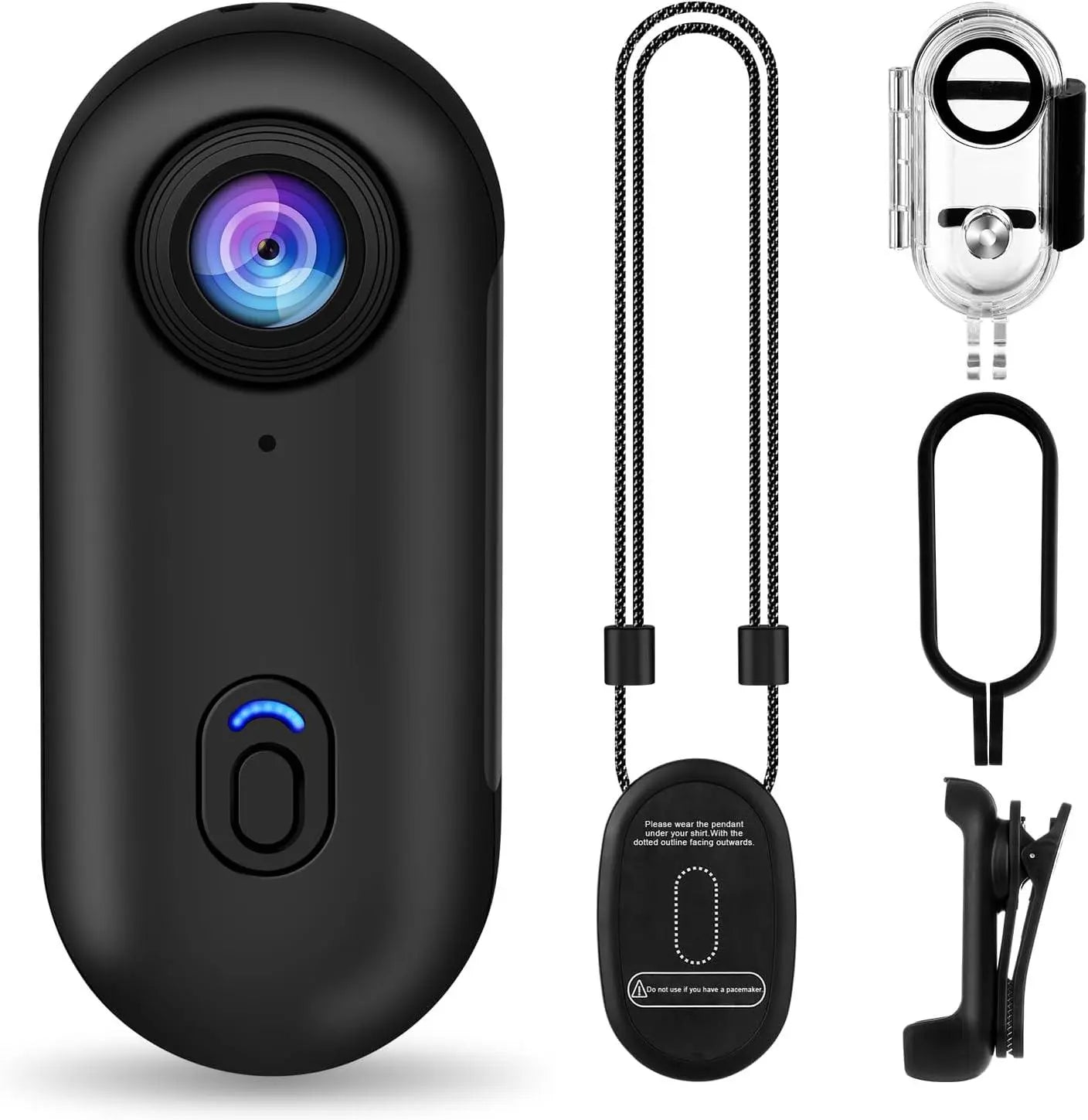 4K 128GB UHD Mini Body Camera - Your Ultimate Hands-Free Recording Companion - TARHUS