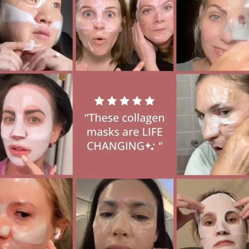Bio Collagen Face Mask – Hydrating Sheet Mask TARHUS Beauty