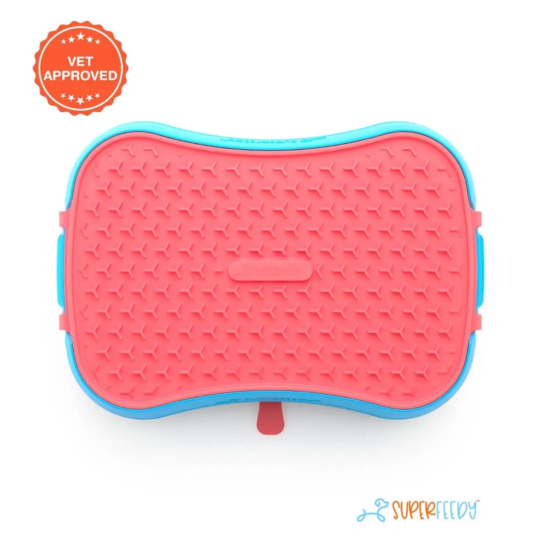 Slow Feeder Dog Bowl with Lick Mat – 4-in-1 Anti-Choke & Interactive Pet Feeder - TARHUS