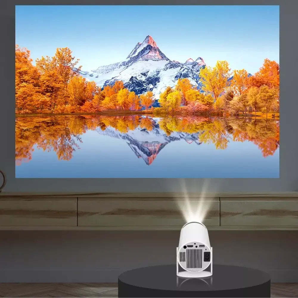 VistaCube Wireless Movie Projector - Portable Home Cinema - TARHUS