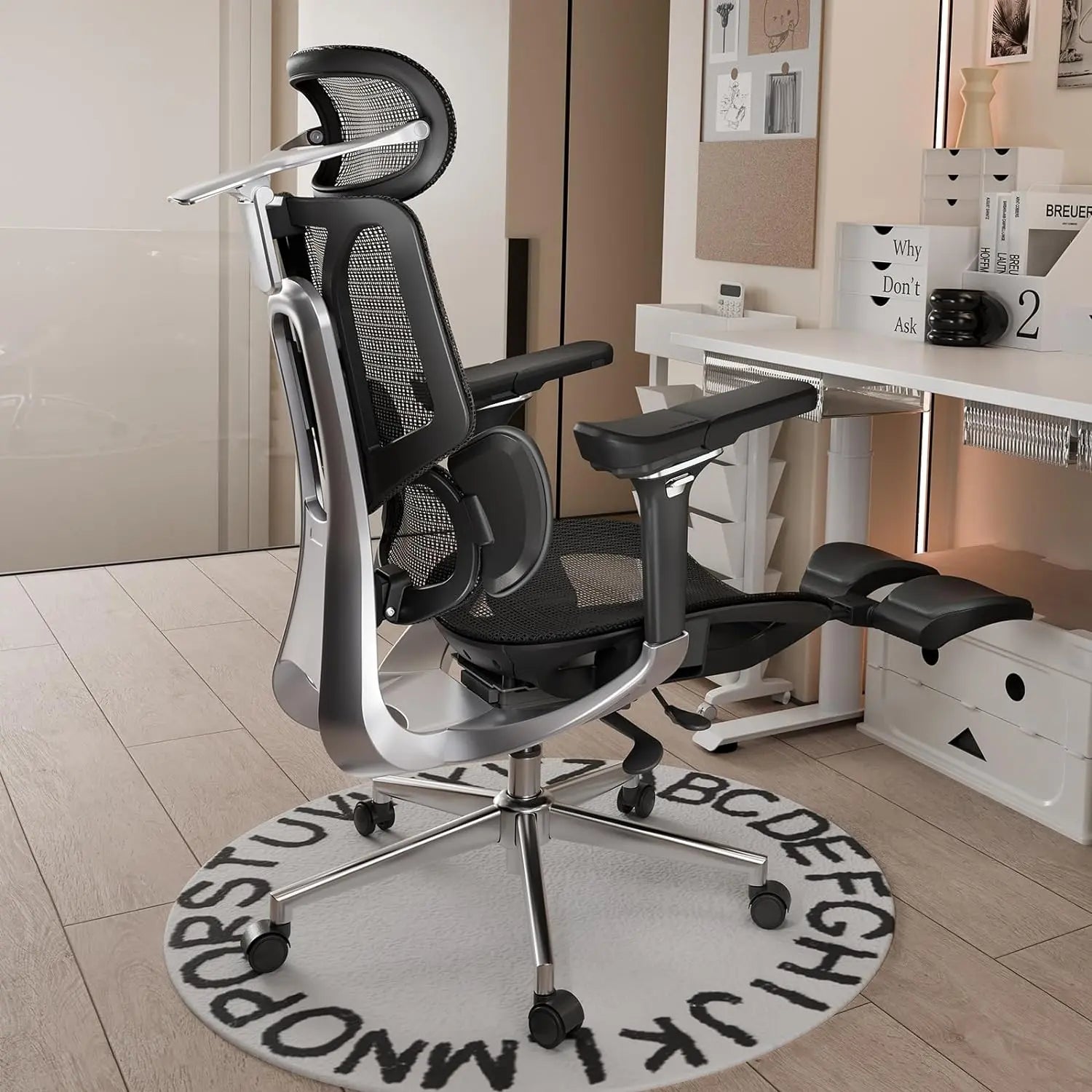 Pro Ergonomic Chair with Footrest - TARHUS