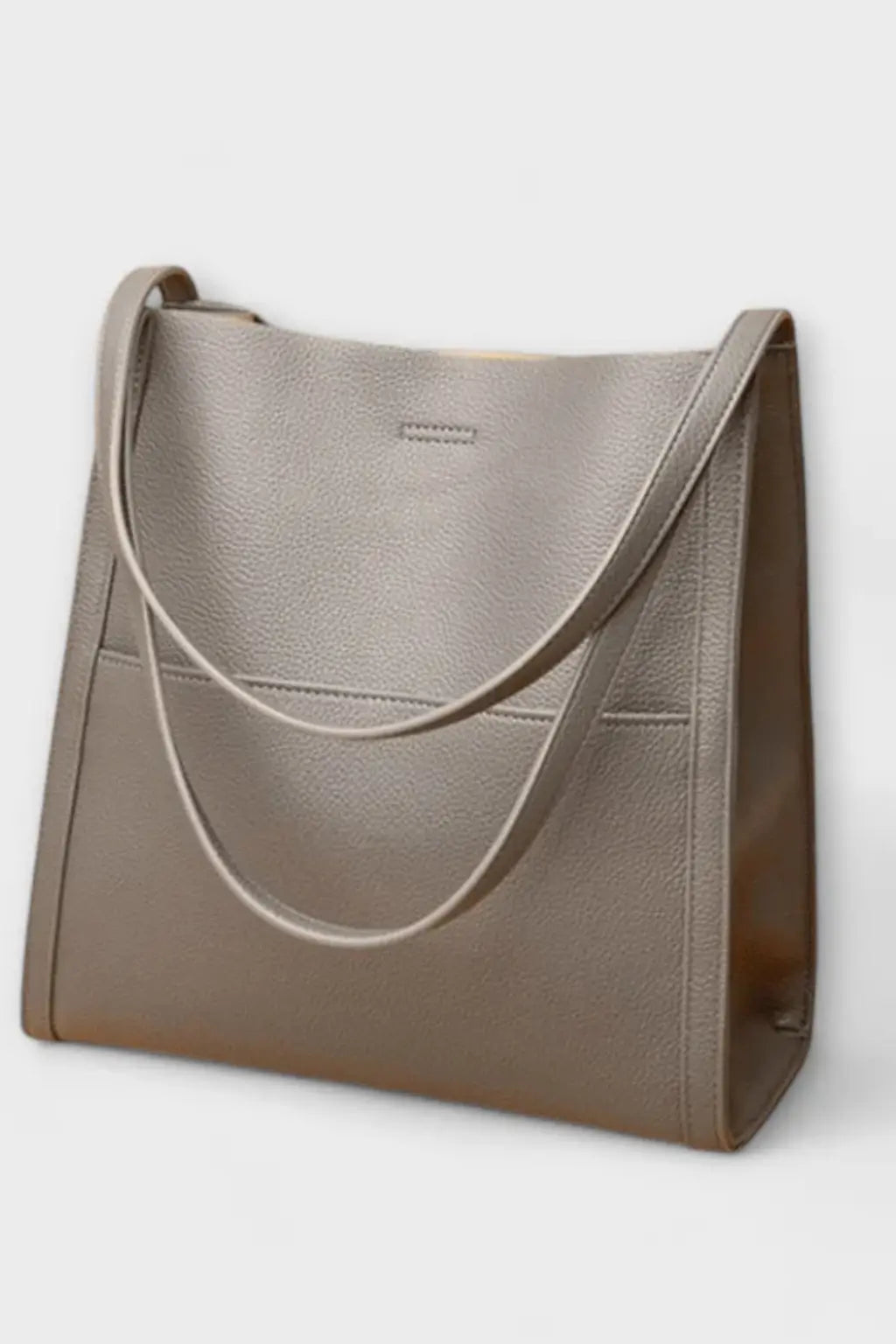 Neva | Women Structured Front Pocket Textured Tote Shoulder Bag TARHUS