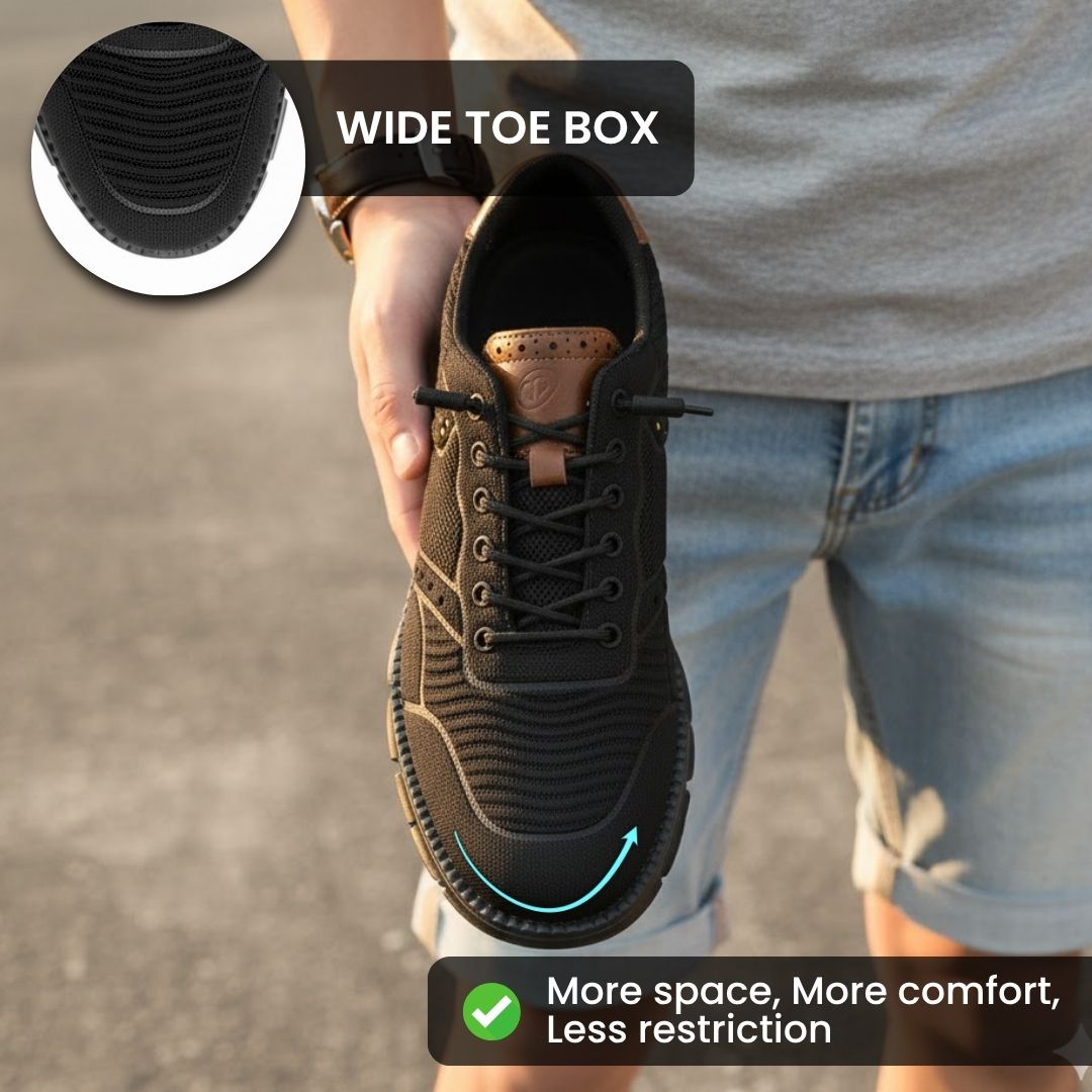 Healthy & Supportive Walking Shoes – All-Day Balance & Comfort | ComfyWalk TARHUS Men Shoes