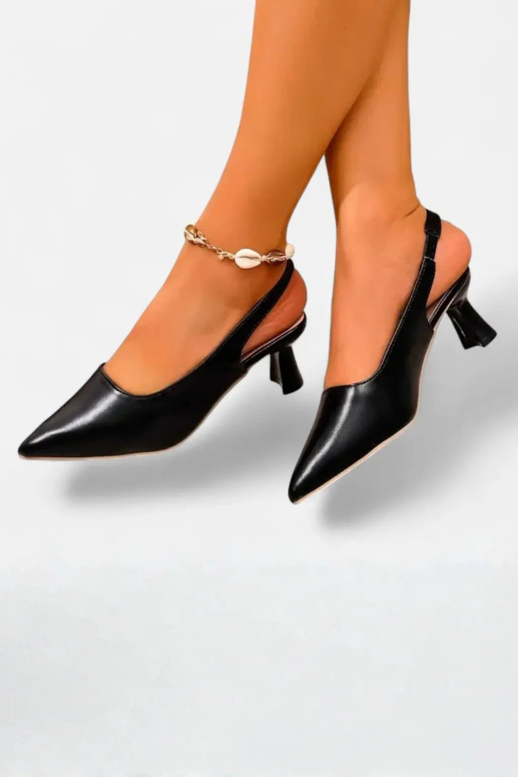 Octavia | Women Pointed Toe Slingback Kitten Heels TARHUS Women's Shoes