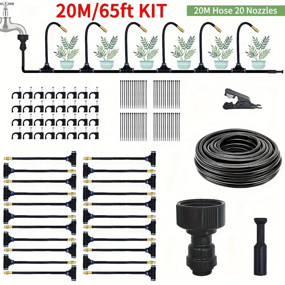 MistFlow | DIY Greenhouse Watering & Patio Misting System – No Electricity TARHUS Electronics & Gadgets