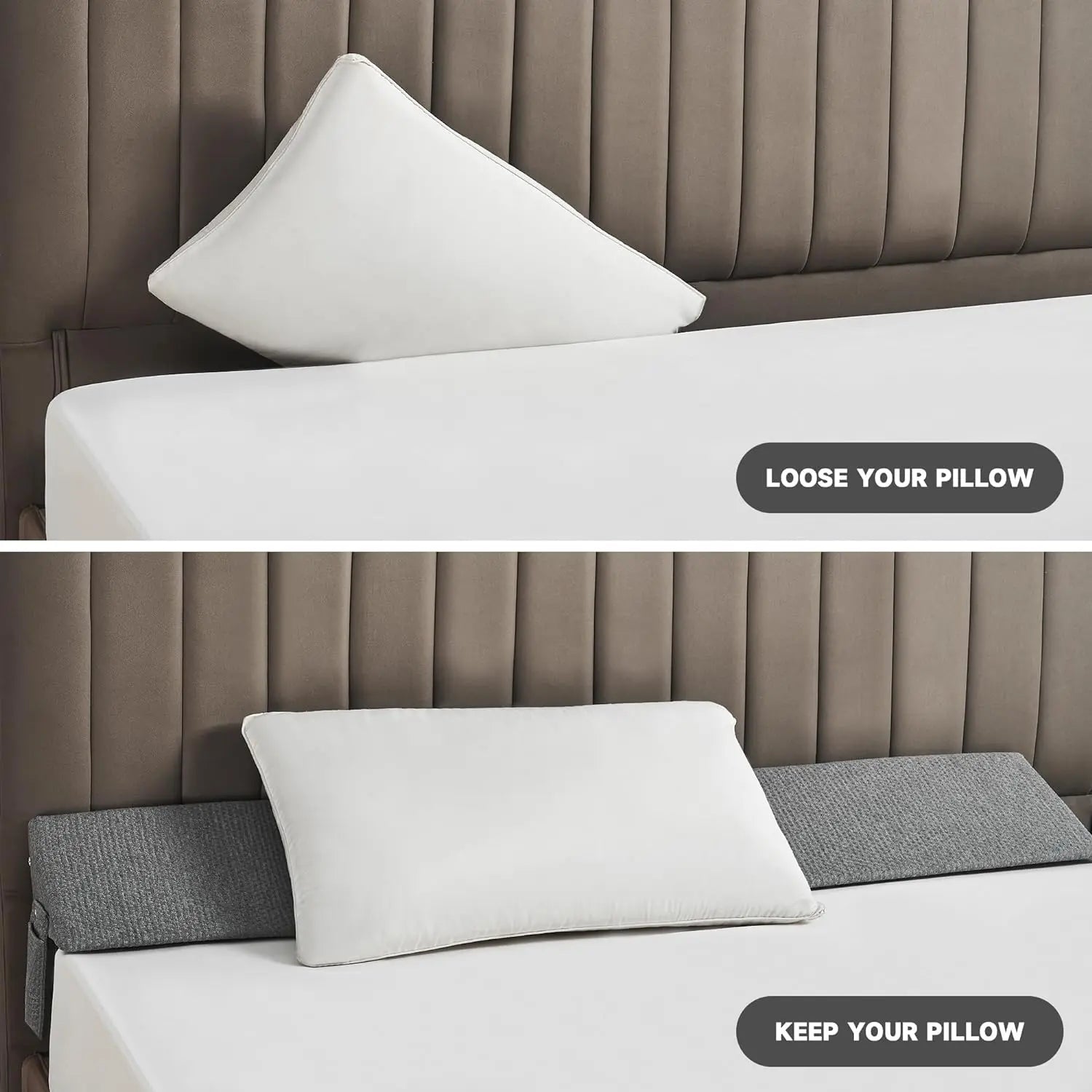 Bed Gap Filler Wedge | Support Pillow – Sleep & Storage Comfort TARHUS Support Pillow