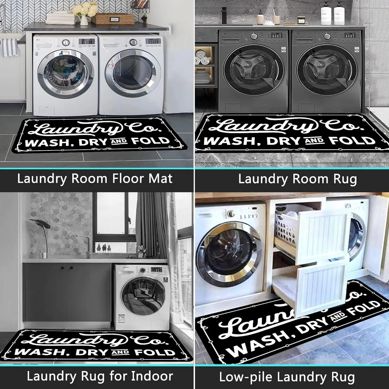 Washable Bathroom Rug • Cozy & Durable - TARHUS