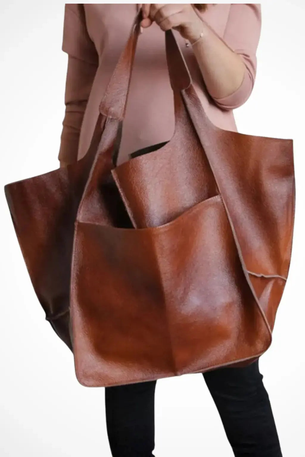 Solvane | Women Casual Slouchy Tote Bag TARHUS