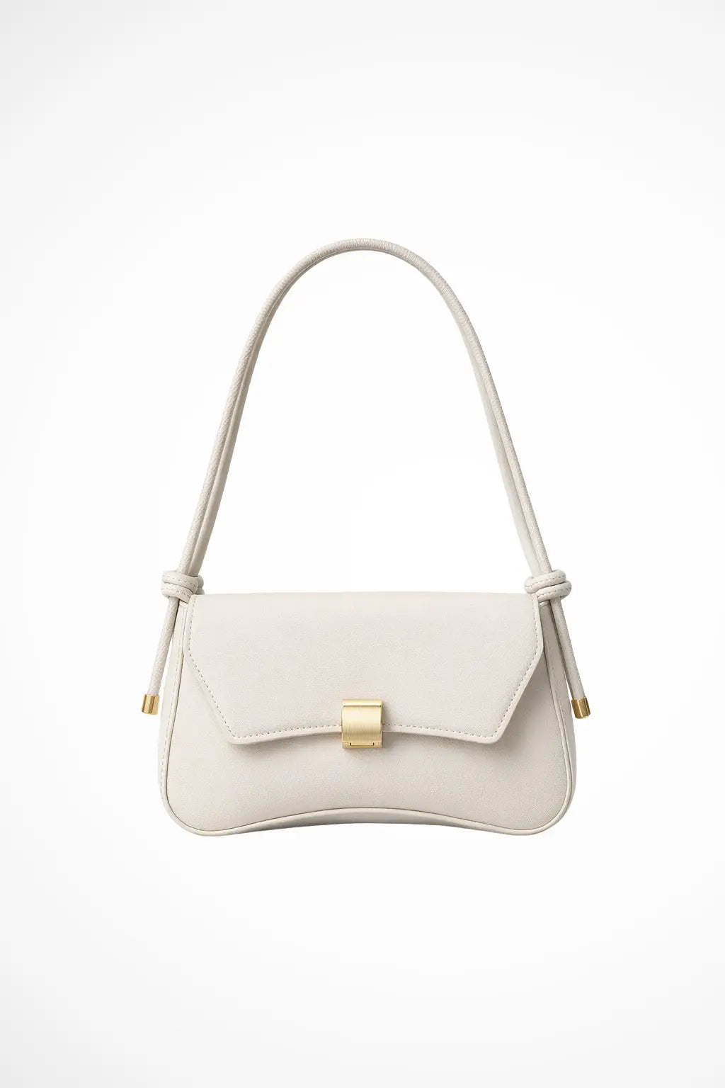 Maravelle | Women Minimalist Shoulder Bag with Gold Clasp TARHUS