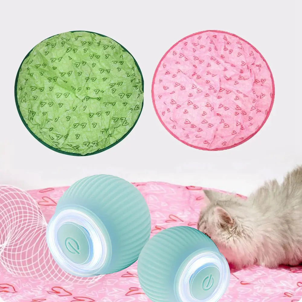 PowsPlay™ | 360° Rotating Interactive Cat Toy - TARHUS