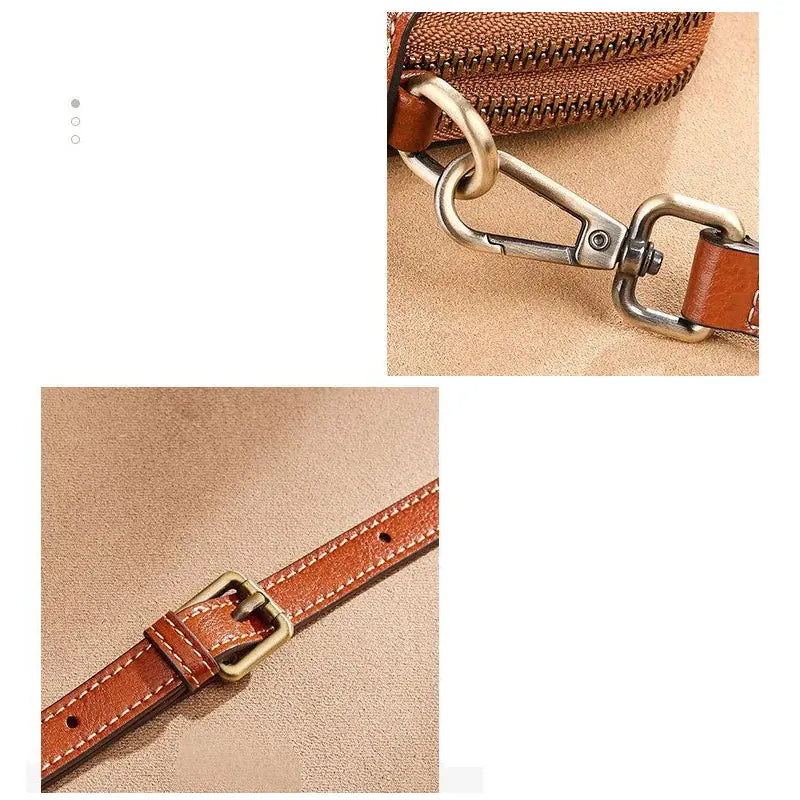 Lea Bag | Elegant leather shoulder bag - TARHUS