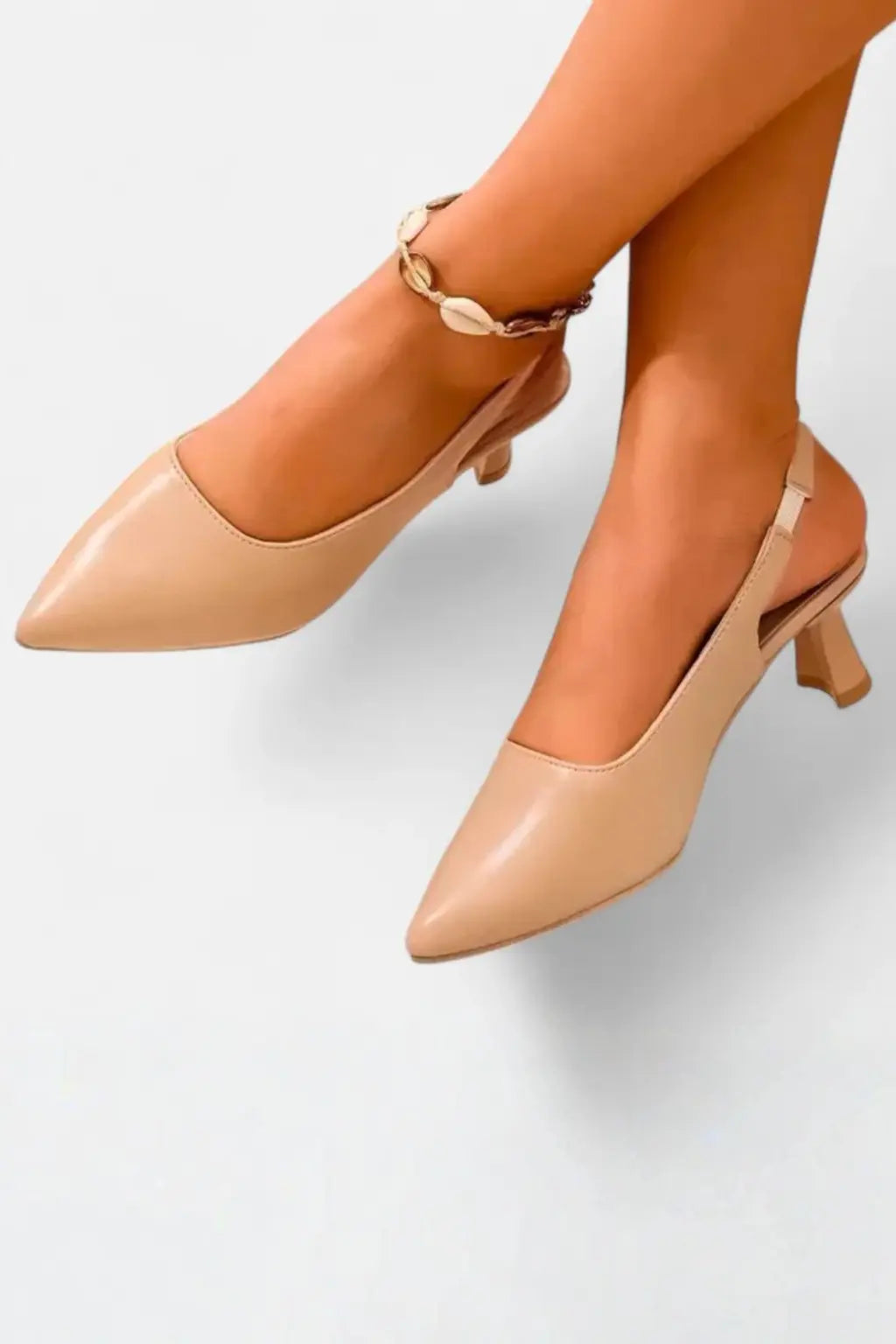 Octavia | Women Pointed Toe Slingback Kitten Heels TARHUS Women's Shoes