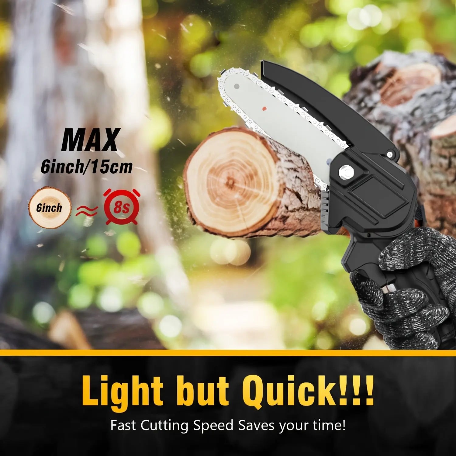 Handheld Portable Electric Chainsaw - TARHUS