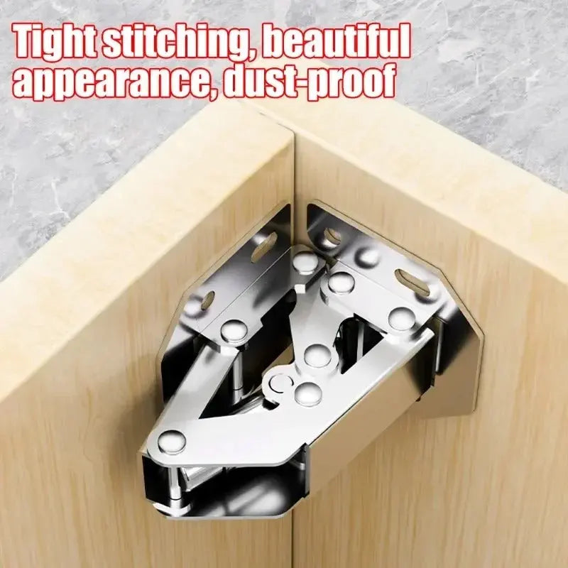 10 PCS Soft Close Cabinet Hinges – Concealed Hydraulic Hinges for Kitchen Cupboards & Furniture Doors - TARHUS