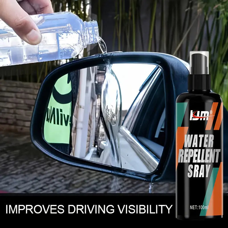 Rain Repellent Spray for Cars – 100ml Hydrophobic Glass Coating - TARHUS