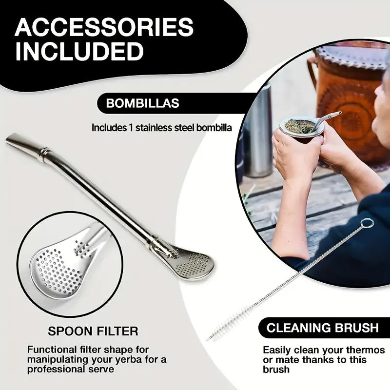 Stainless Steel Double-Wall Mate Cup - TARHUS