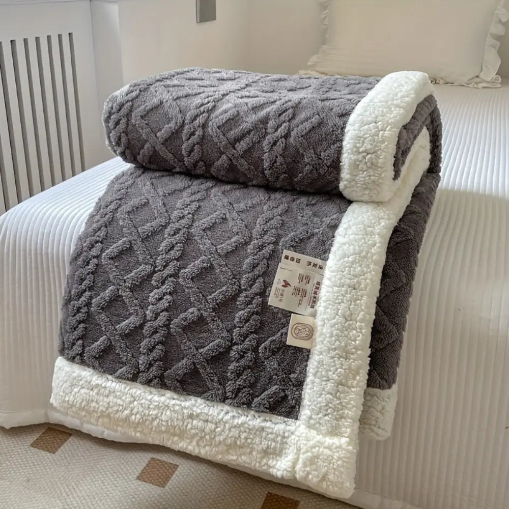 CozyNest Sherpa Blanket - TARHUS