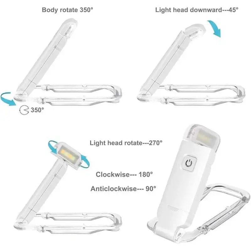 USB Rechargeable Book Light - TARHUS
