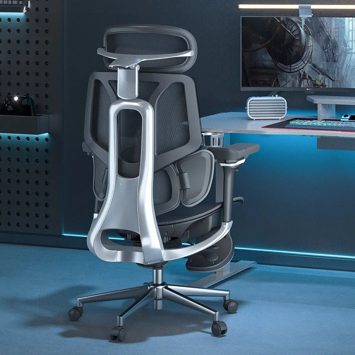 Pro Ergonomic Chair with Footrest - TARHUS