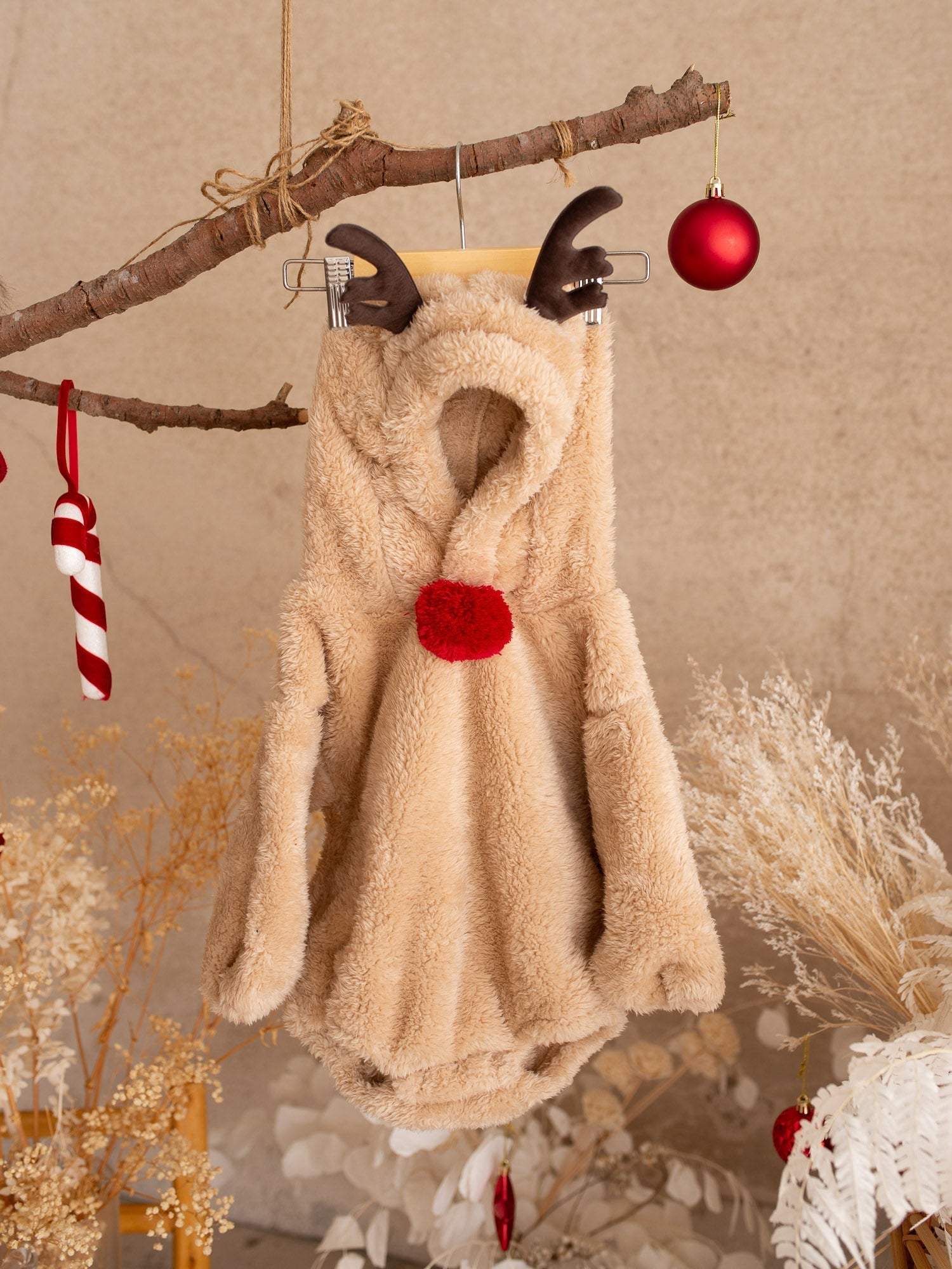 Baby Rudolph | Plush Christmas Romper – Cozy, Adorable & Festive TARHUS Christmas