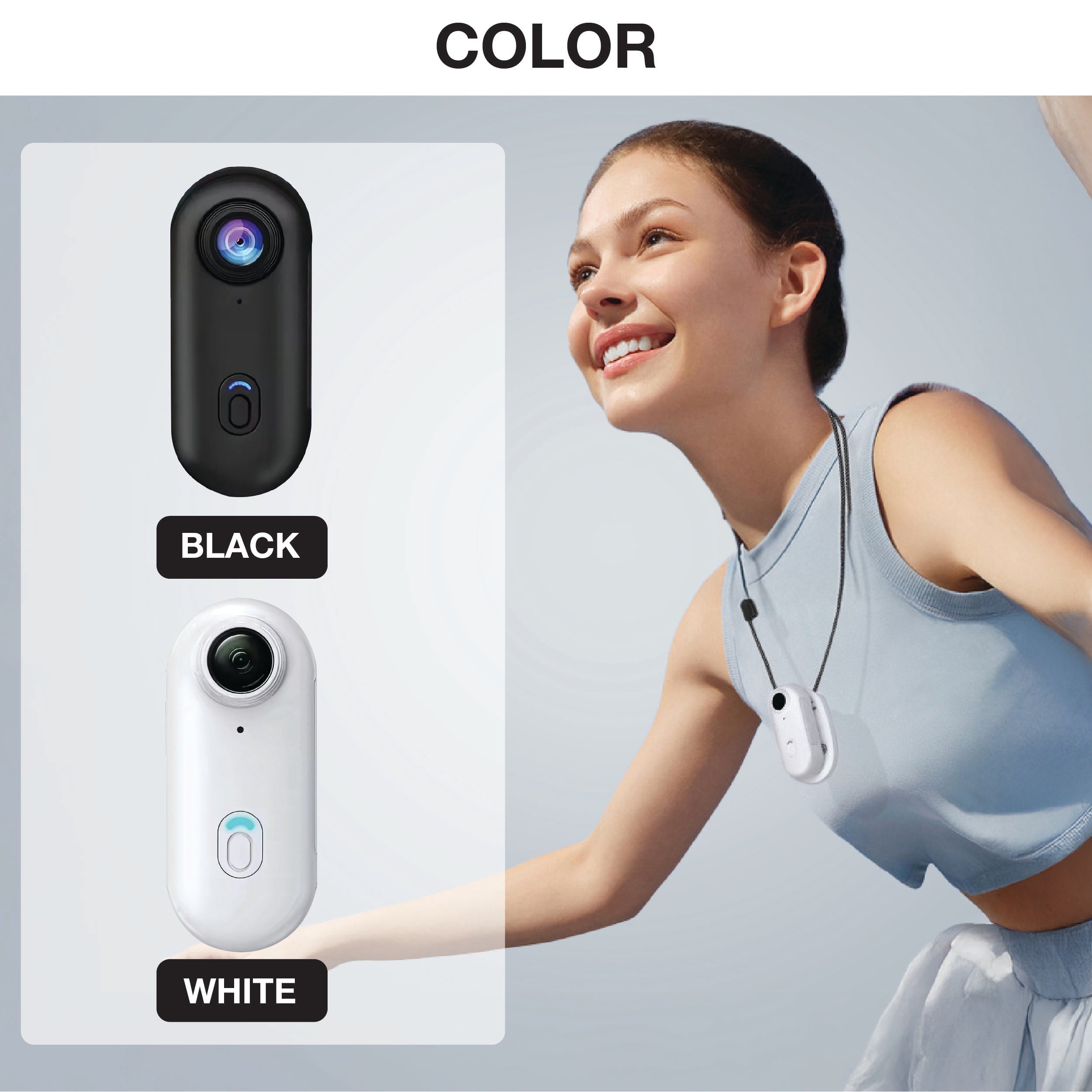 SnapCam GO 4K Wearable Action Camera – Hands-Free POV Video Recorder with Clip-On Mount | Ultra-Compact, Lightweight, Waterproof TARHUS Electronics & Gadgets