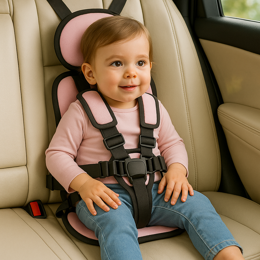 Ultra-Compact Travel Car Seat - Portable Toddler Booster with Enhanced Safety TARHUS Child Car Seat