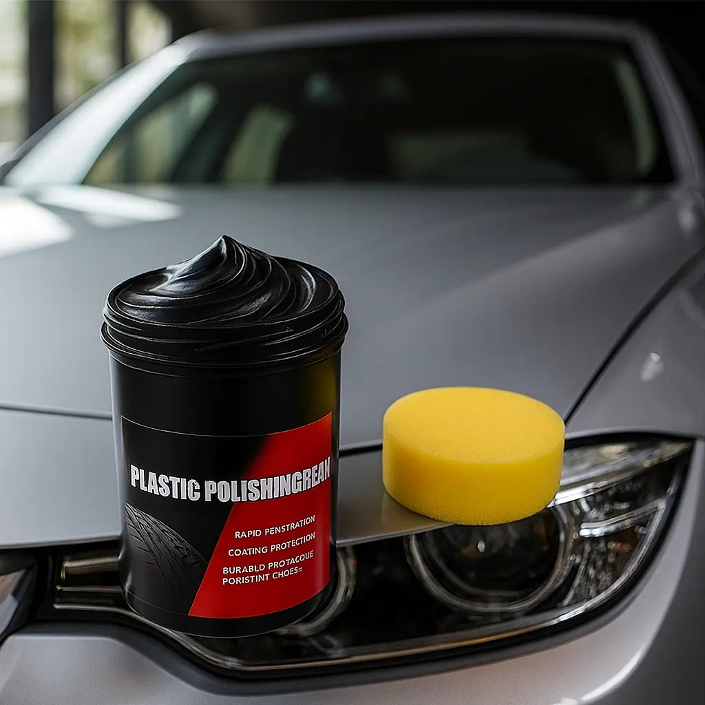 150g Plastic & Rubber Repair Paste – Interior Trim Restorer & Tire Shine Wax for Cars | Scratch Repair - TARHUS