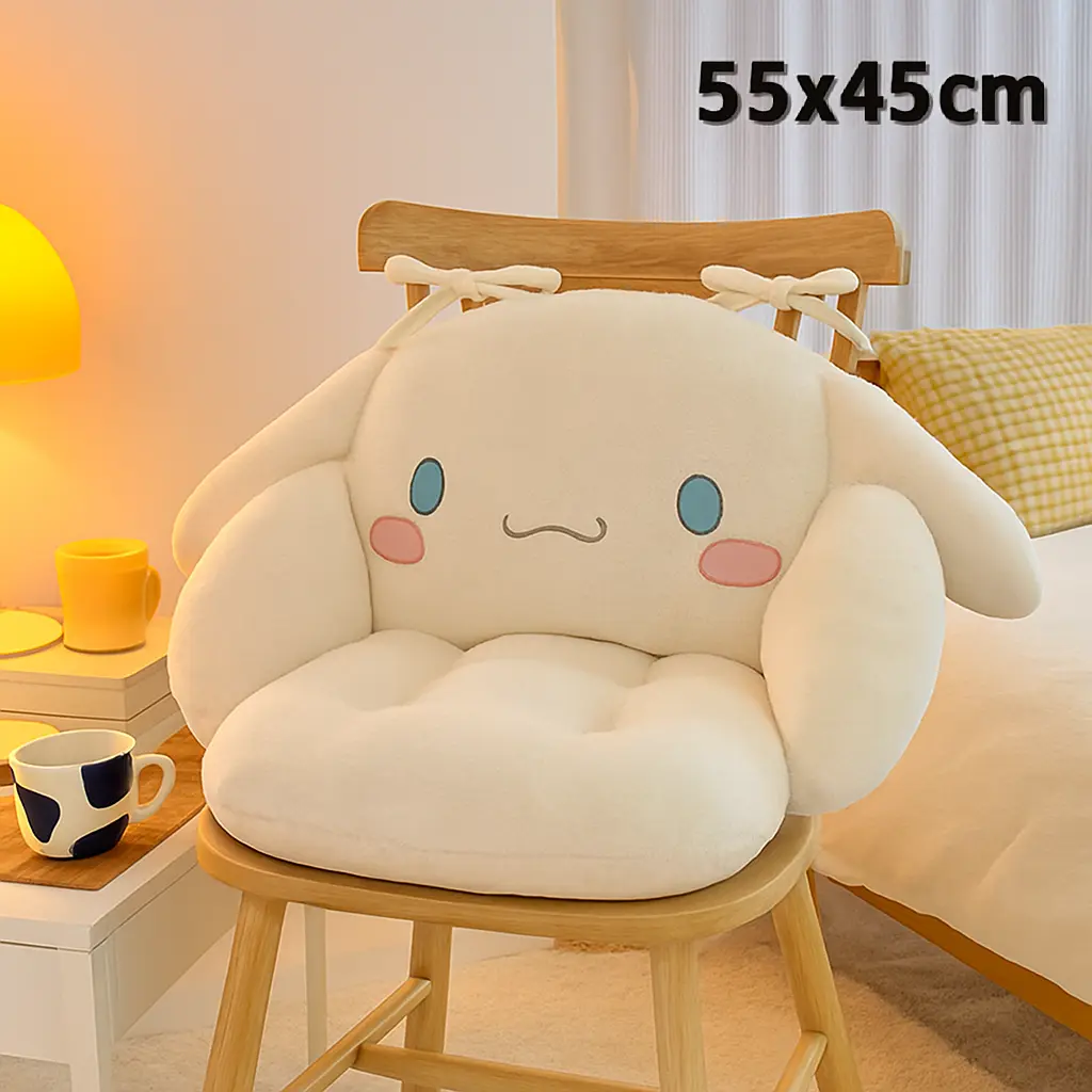 Big Size Cute Cinnamoroll & Kuromi Plush Cushion for Chair - TARHUS