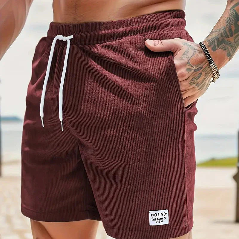 Zachary | Men’s Corduroy Shorts – Lightweight Stretch & Timeless Style TARHUS Pants