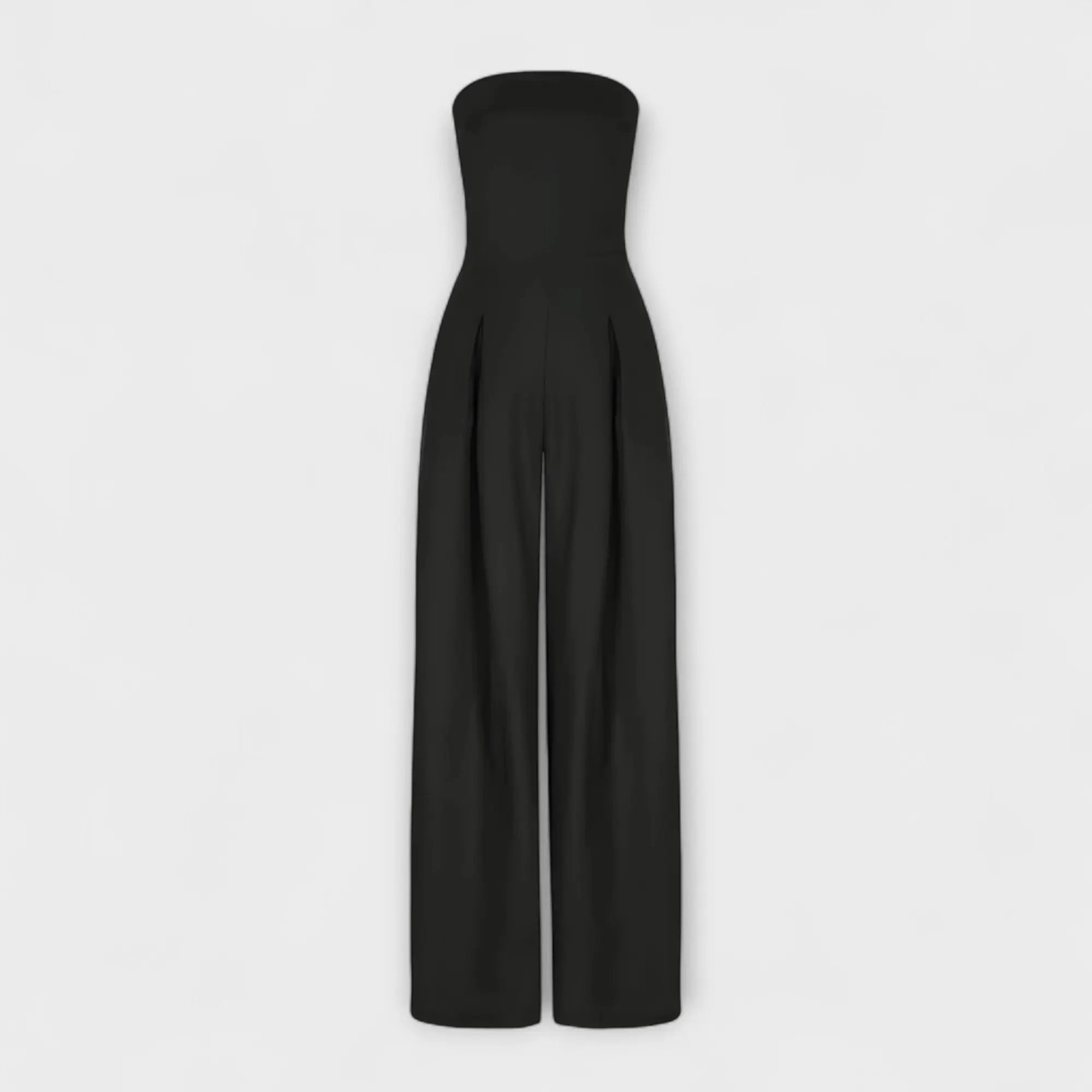 Amélie - Elegant Strapless Jumpsuit - TARHUS