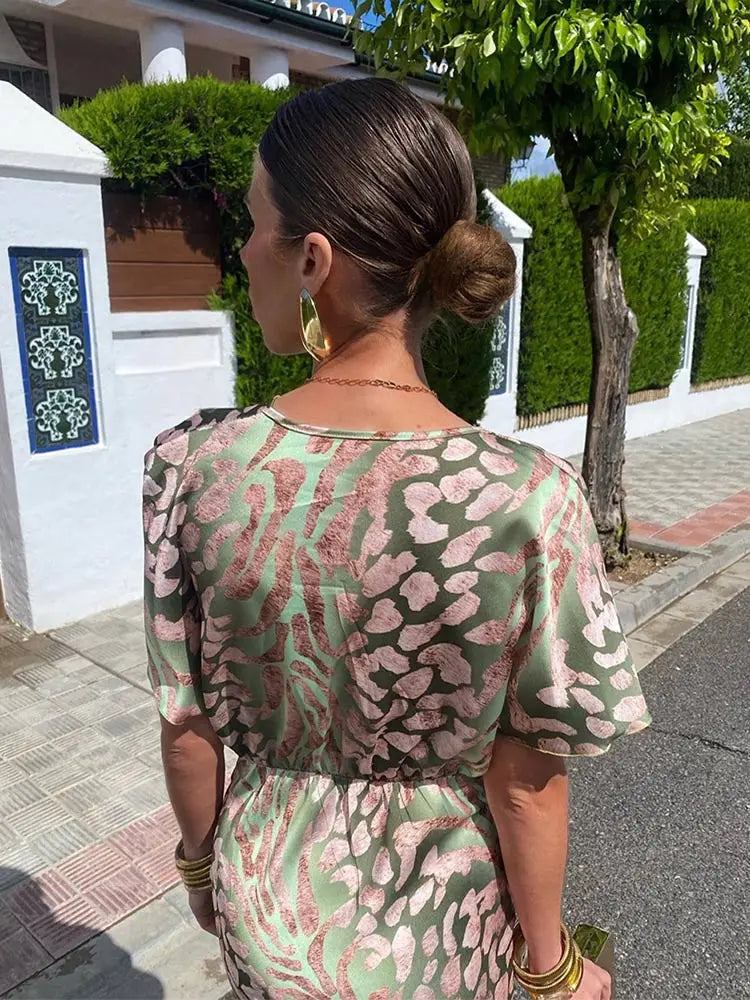 Chic Versatile Wrap Dress for Effortless Style TARHUS Maxi Dresses (Women)