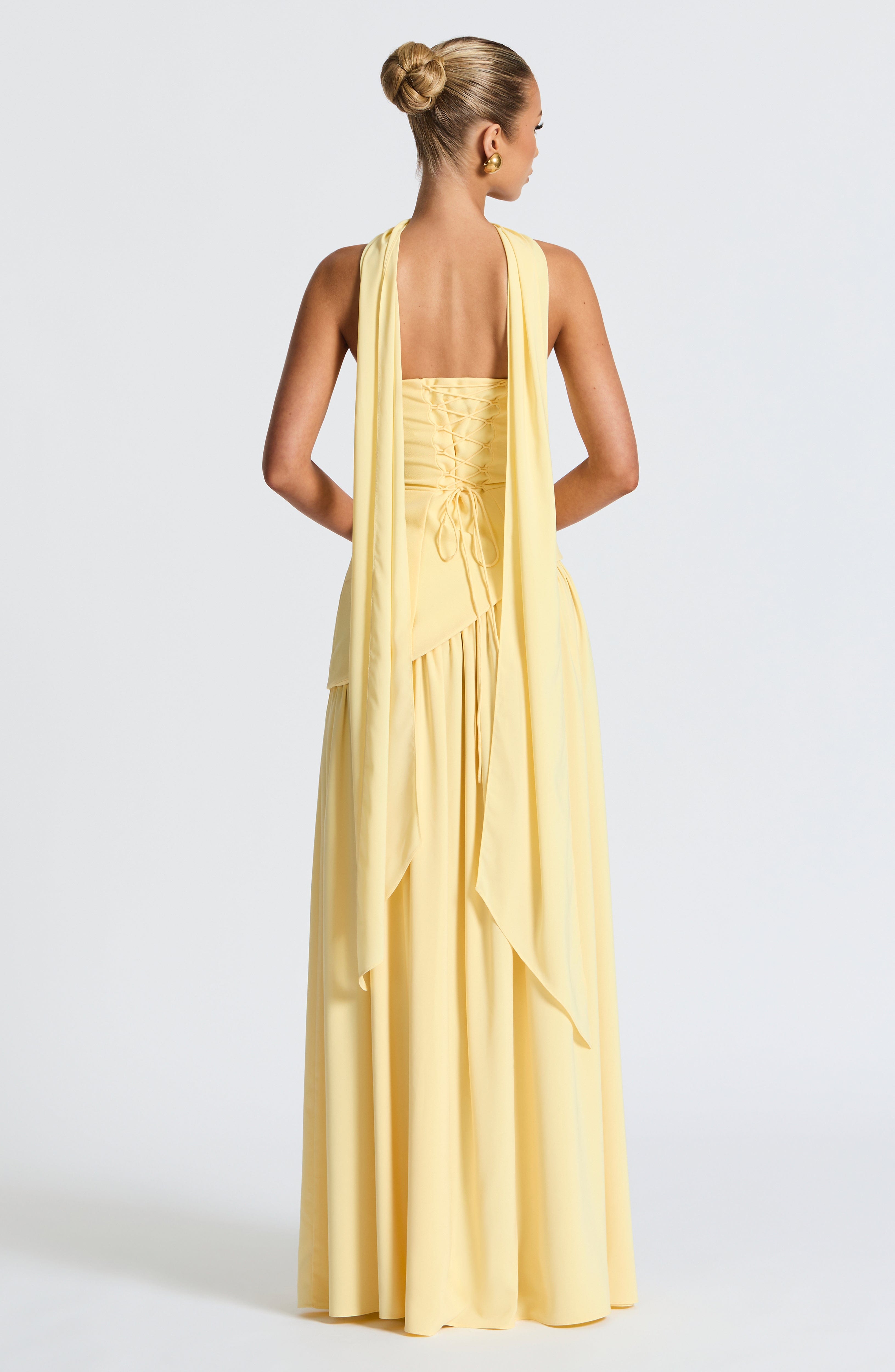 Womens Strapless Maxi Dress with High Slit – Elegant Evening Formal Party Dress TARHUS Dresses