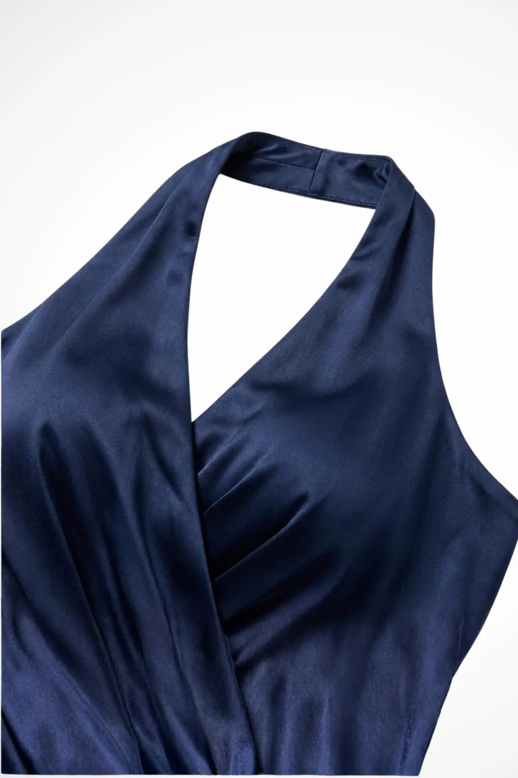Seraphine | Women Halter Satin Wedding Guest Maxi Dress TARHUS Dresses in Clothing