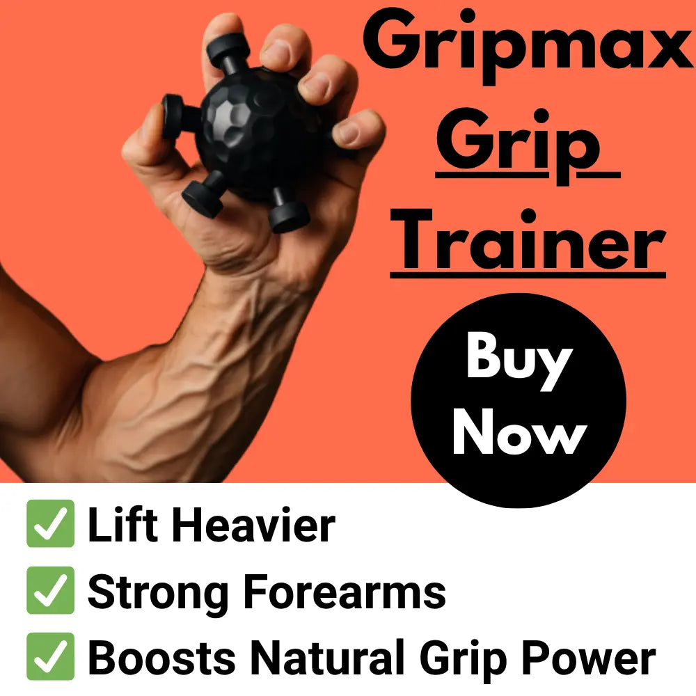 Gripmax Grip Trainer – Hand Strengthener for Forearm Workout, Grip Power TARHUS Grip Trainer