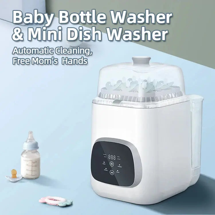Automatic Baby Bottle Washing Machine & Sterilizer – Powerful Compact Washer for Bottles & Accessories - TARHUS