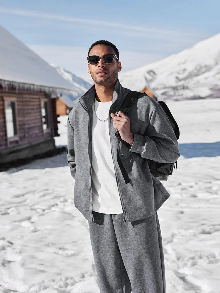 Athleisure Regular Fit Jacket Set - TARHUS