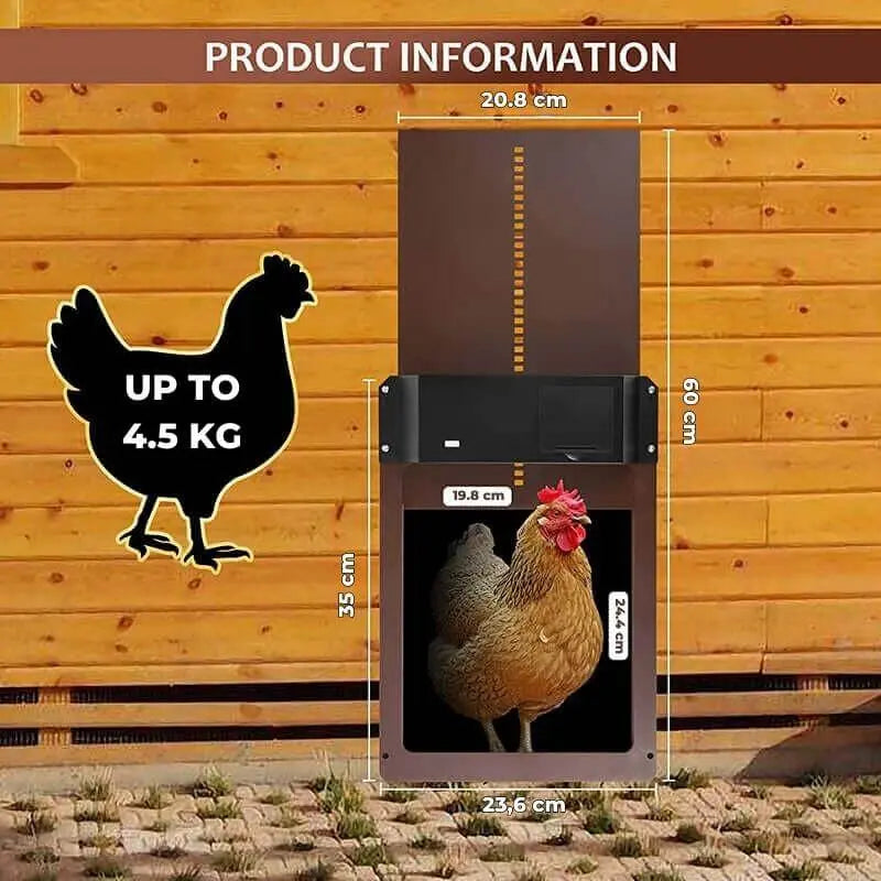 CluckGuard - Chicken Coop Automatic Door Tarhus