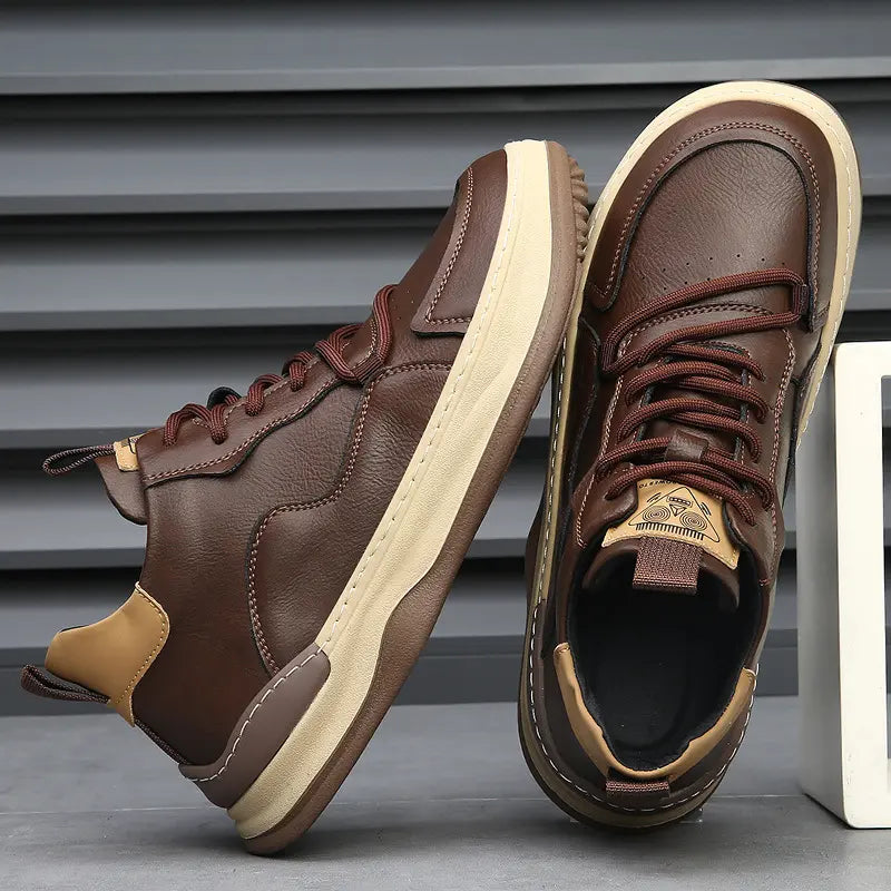 Del Piero | Italiana Leather Sneakers - TARHUS