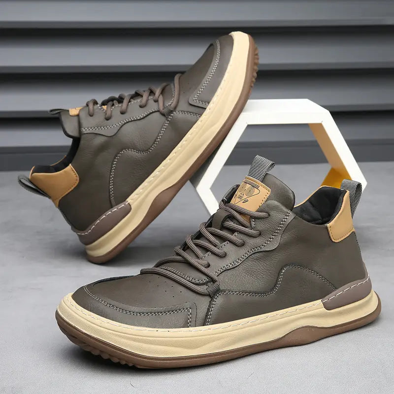 Del Piero | Italiana Leather Sneakers - TARHUS