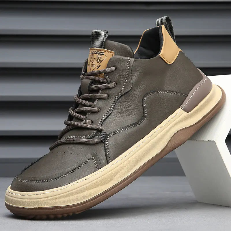 Del Piero | Italiana Leather Sneakers - TARHUS