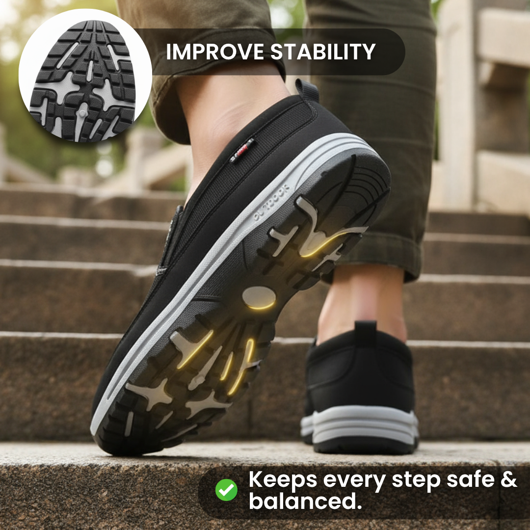 Non-Slip Classic Loafer – Lightweight Comfort & Everyday Durability TARHUS Men Shoes