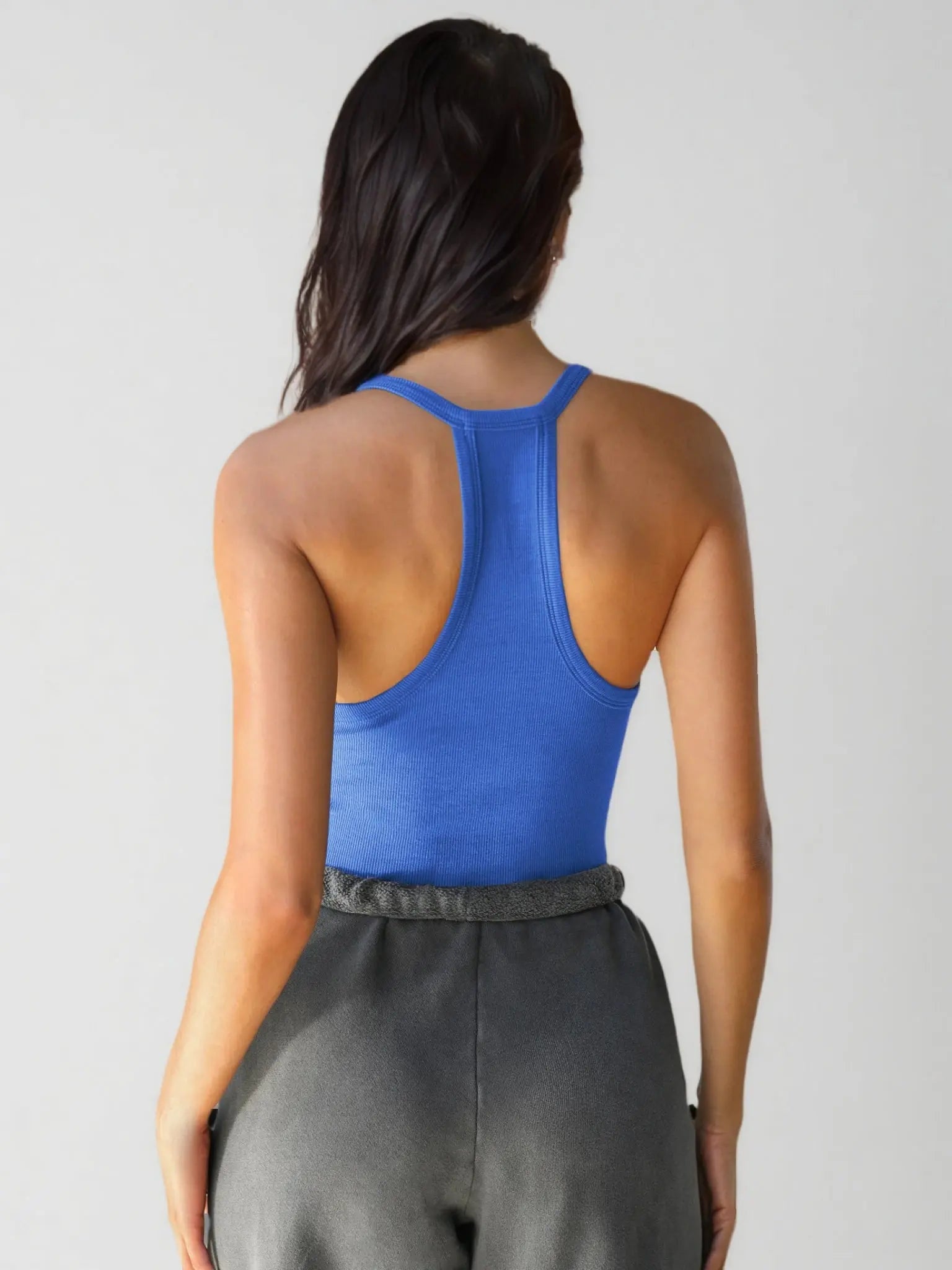 Deep V-Neck Tank Top - TARHUS