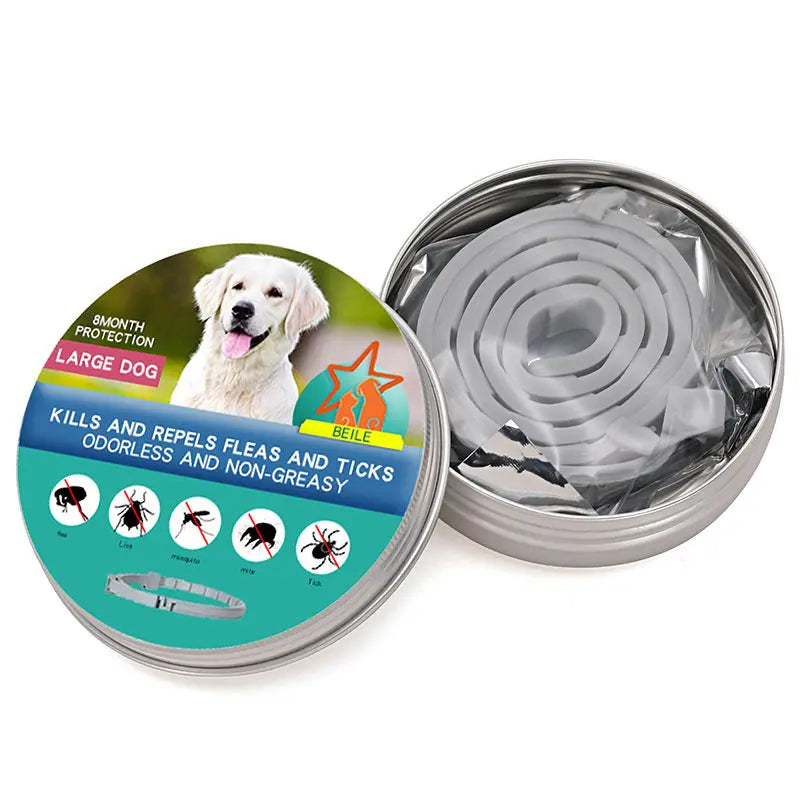 Flea and Tick Control Collar – Cats and Dogs 8 Months Protection - TARHUS