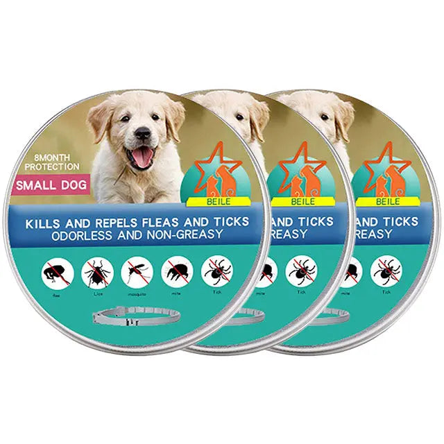 Flea and Tick Control Collar – Cats and Dogs 8 Months Protection - TARHUS
