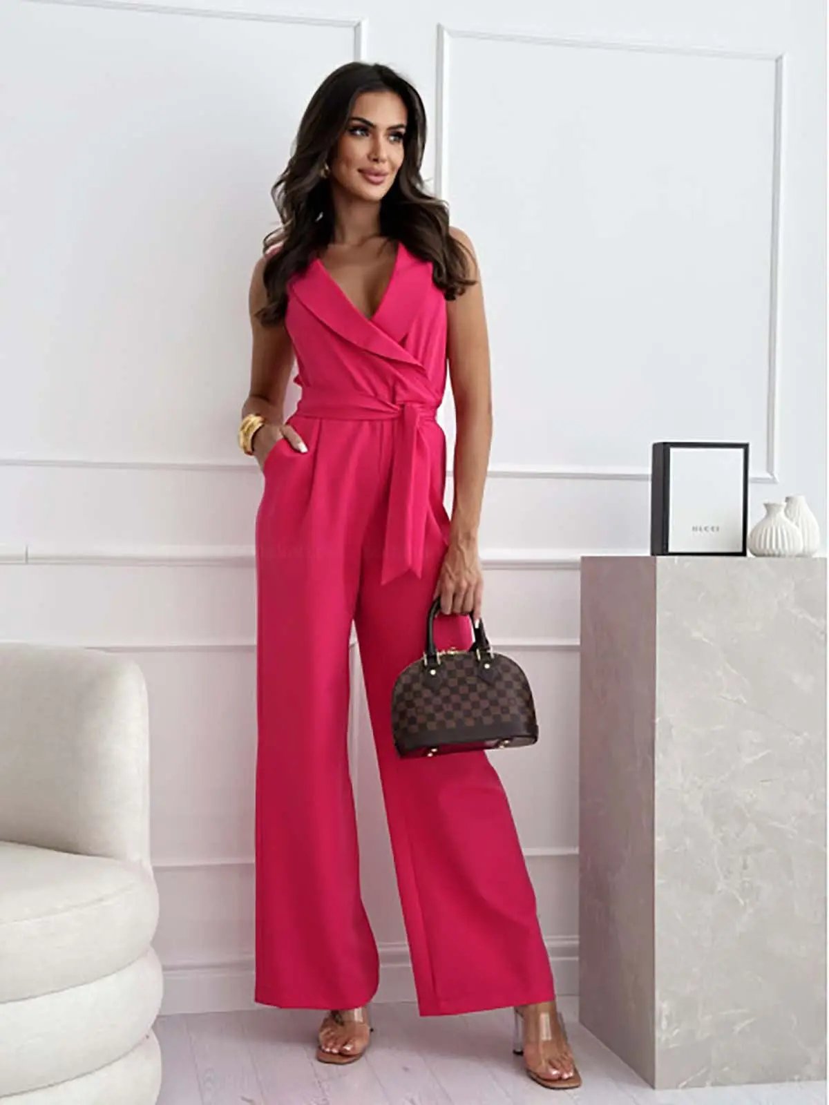 Stylish Women's Jumpsuit – Elegant & Comfortable | Amira TARHUS Jumpsuit vrouw