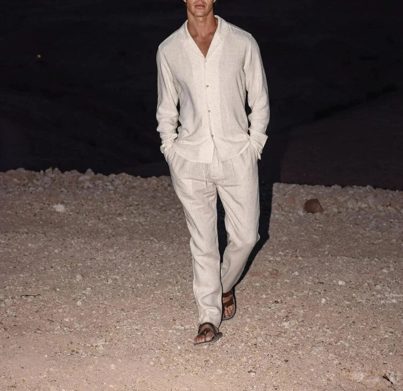 Calvin - Linen men's set - TARHUS