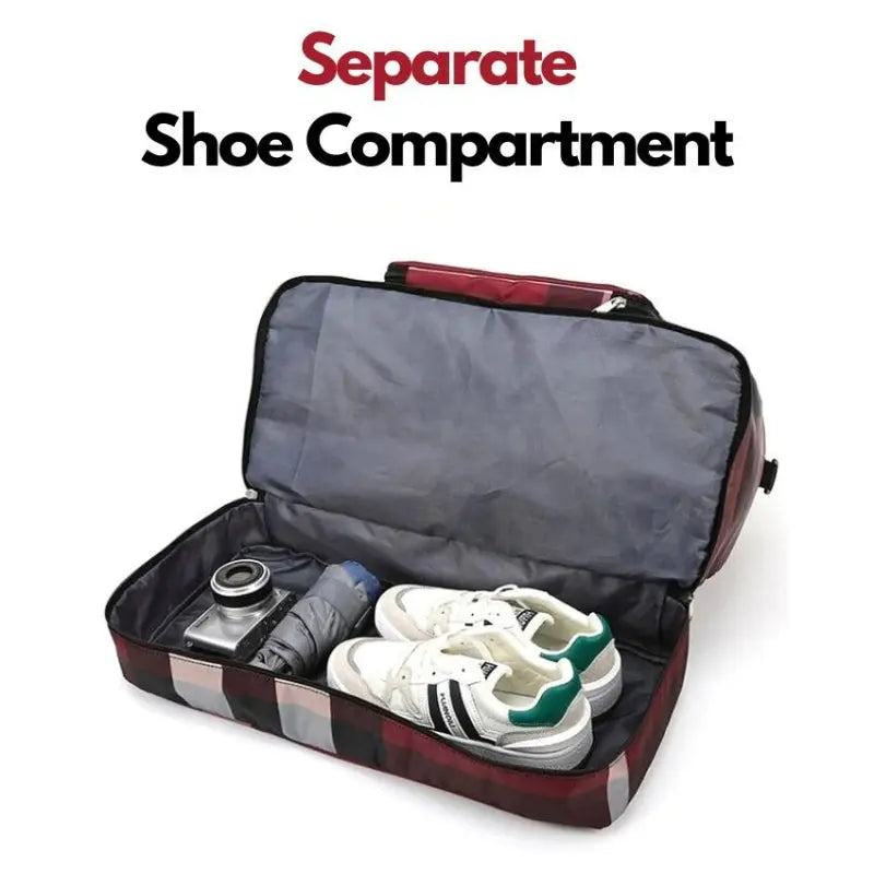 All-in-One Collapsible Wet & Dry Travel Duffel Bag Tarhus