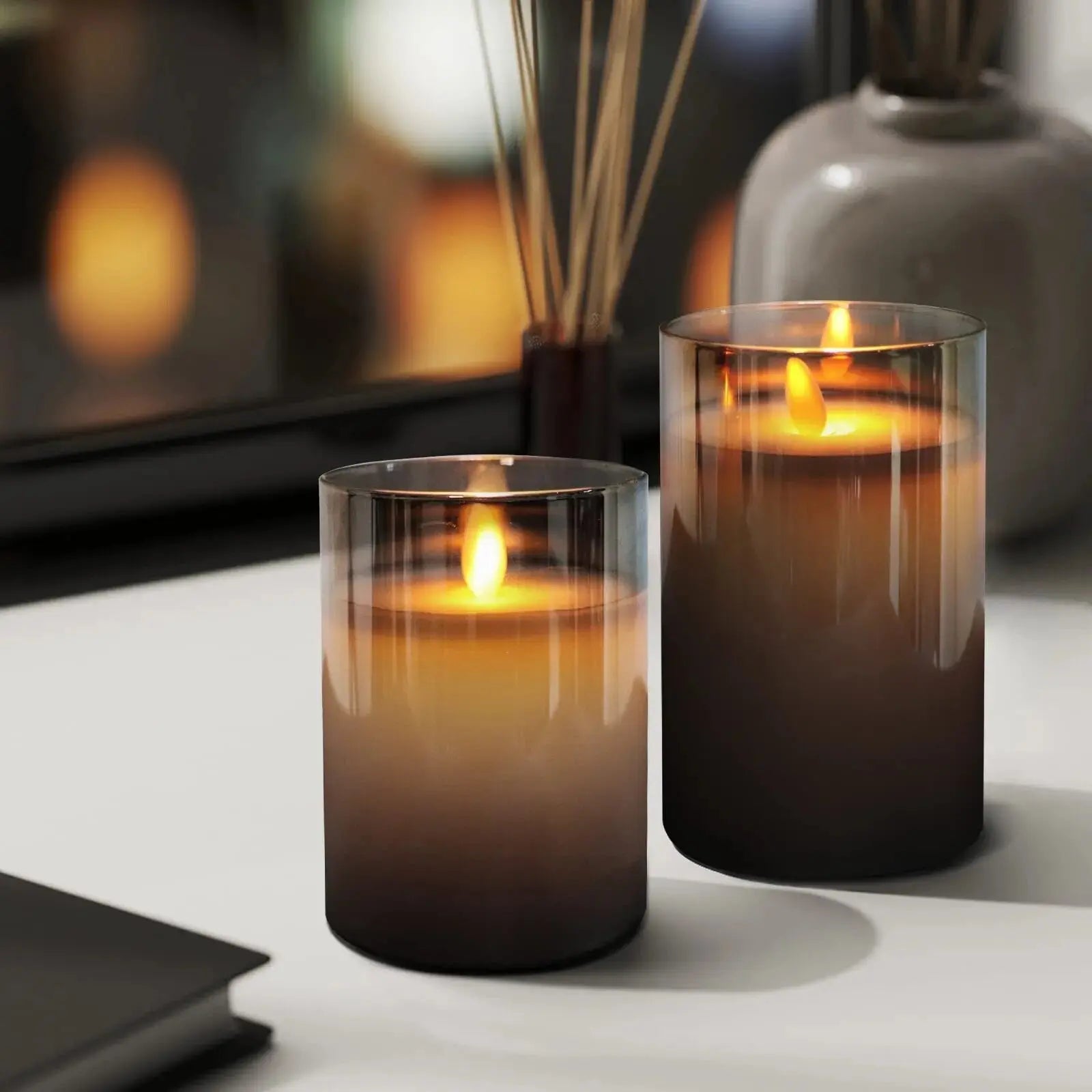 AuraFlame - Flameless Candle Set - TARHUS