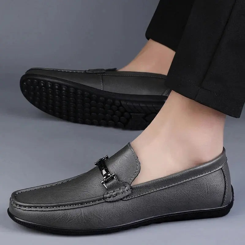Vecchia | Leather Loafers – Classic Sophistication with Modern Detail TARHUS