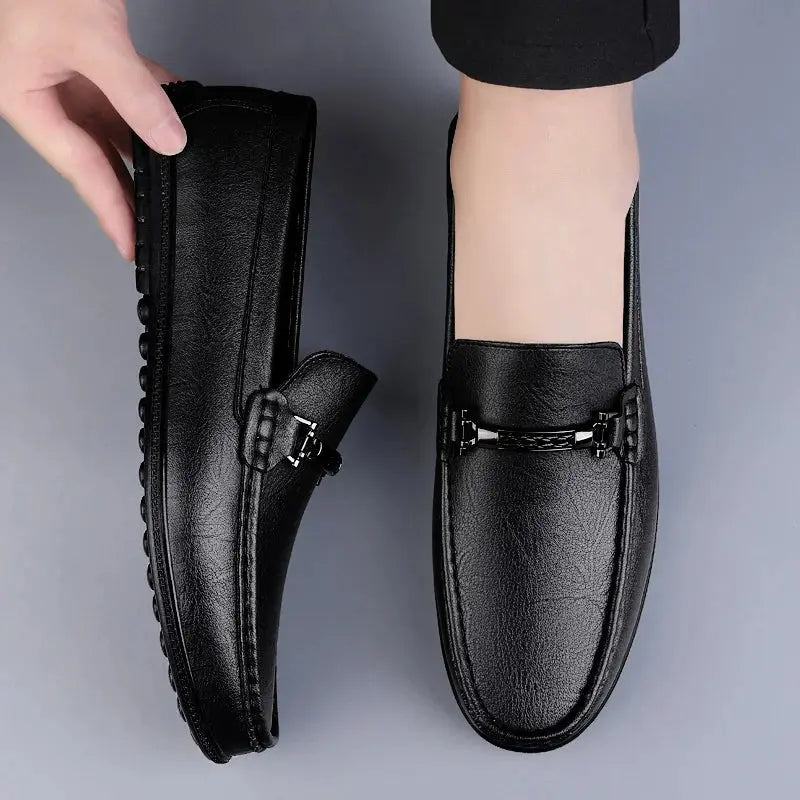 Vecchia | Leather Loafers – Classic Sophistication with Modern Detail TARHUS